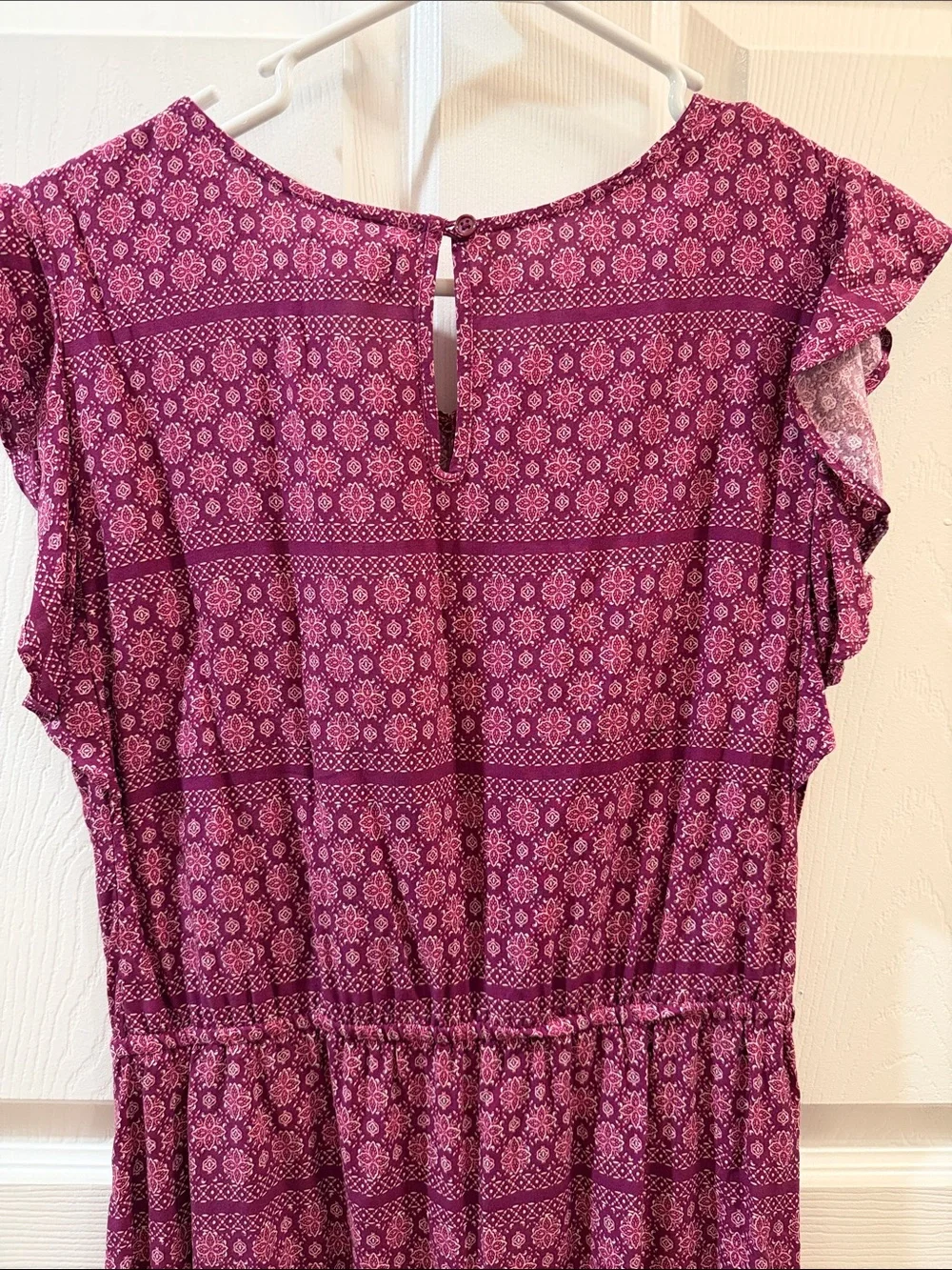 Old Navy Girls Paisley Border Flutter Dress Size 16 (XXL)